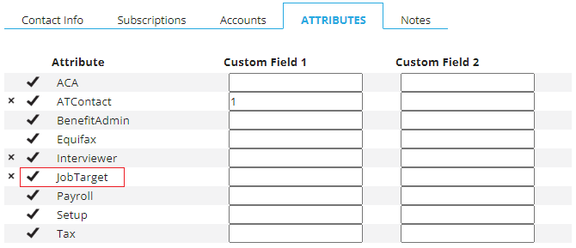 JobTarget company contact attribute