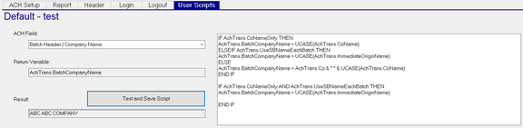 User Scripts sub-tab