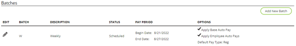 Employee: Payroll Data | Auto Pays screenshot