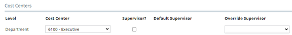 Employee: Dept/Position | Department screenshot