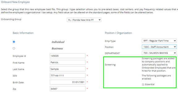 NCS Admin portal — products