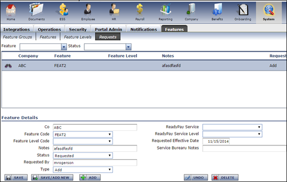 Feature Request