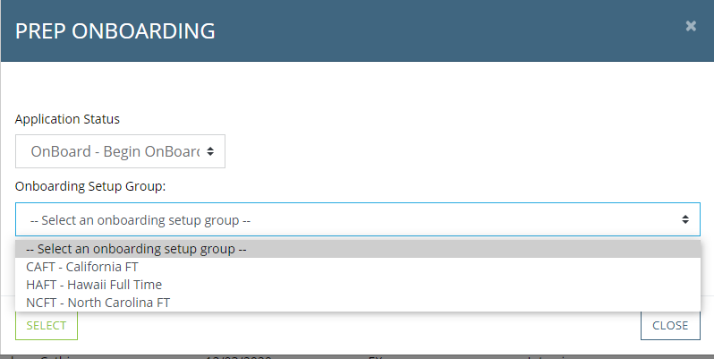 Fig. 51 — Prep OnBoarding Dialogue