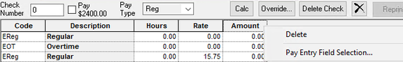 Employee: Payroll Data | Auto Pays screenshot
