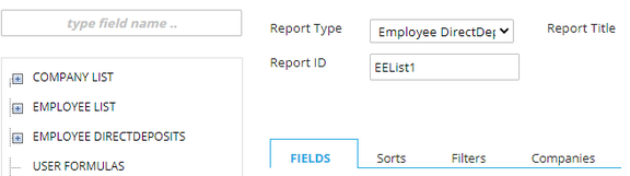Employee DirectDeposits collection